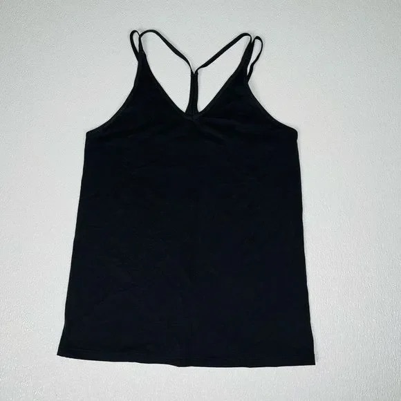 Athleta Strappy Back Yoga Tank Top Black Size XS - Picture 2 of 11